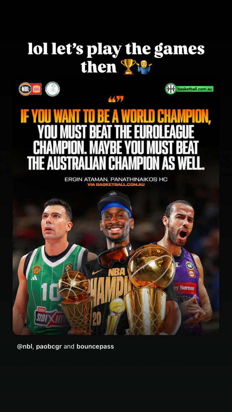 NBA冠军不是世界冠军？卡鲁索回复土耳其主帅：那我们打一场